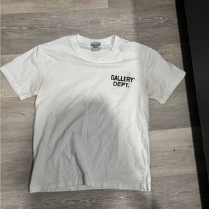Gallery Dept White Tee with Logo
